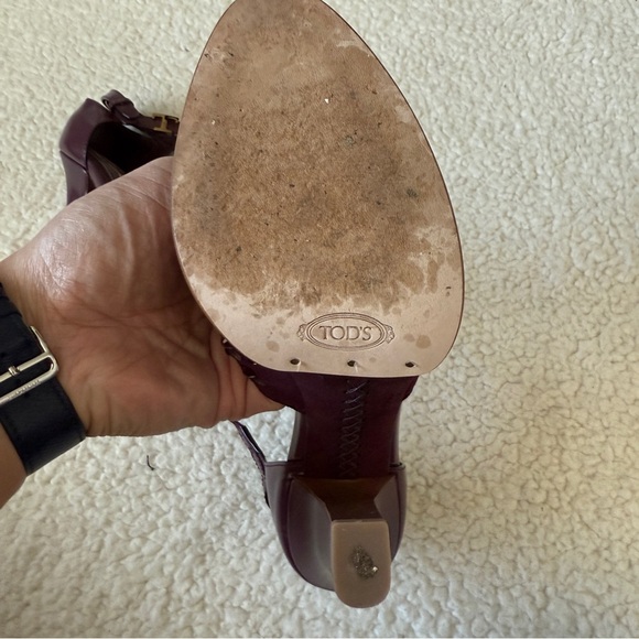Tod’s D'Orsay Pumps in Smooth Leather and Suede size 36 - Picture 9 of 9